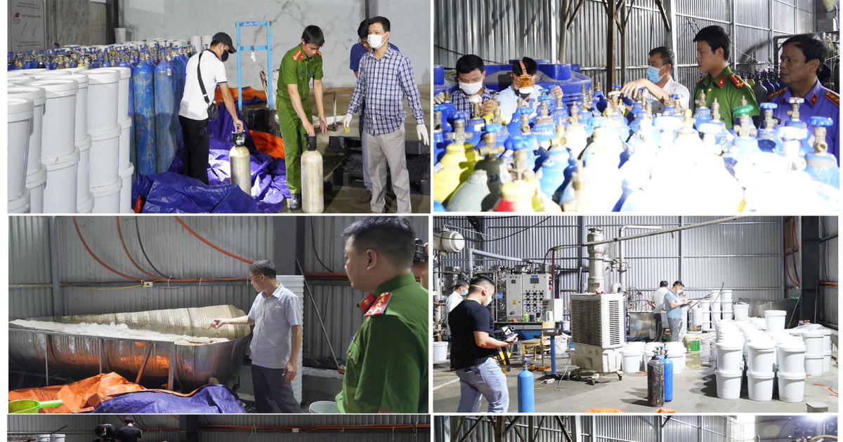 Nhập khẩu hợp pháp mặt hàng khí N2O, sau khi thông quan lại sang chiết, phân phối trái phép phục vụ giải trí