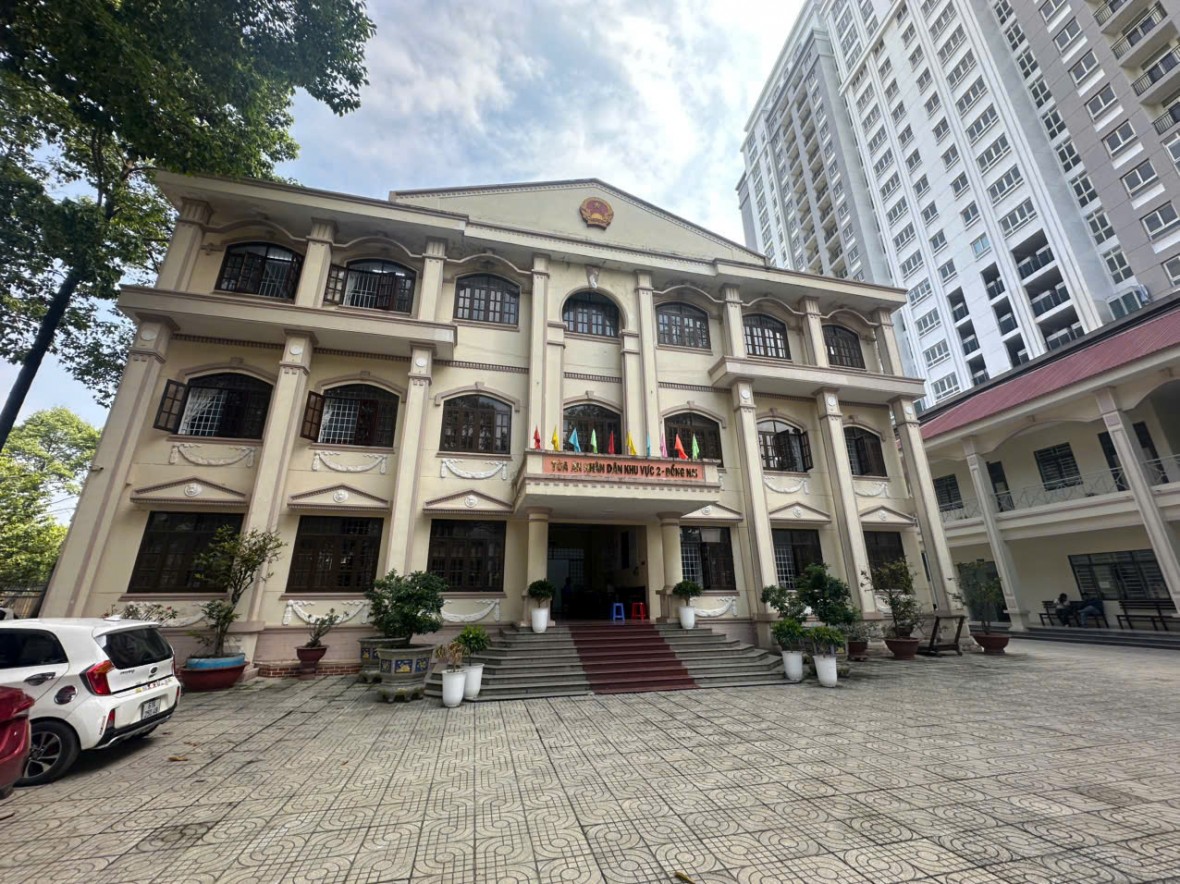 Ấm áp buổi sáng đầu tuần tại Tòa án khu vực 2, tỉnh Đồng Nai