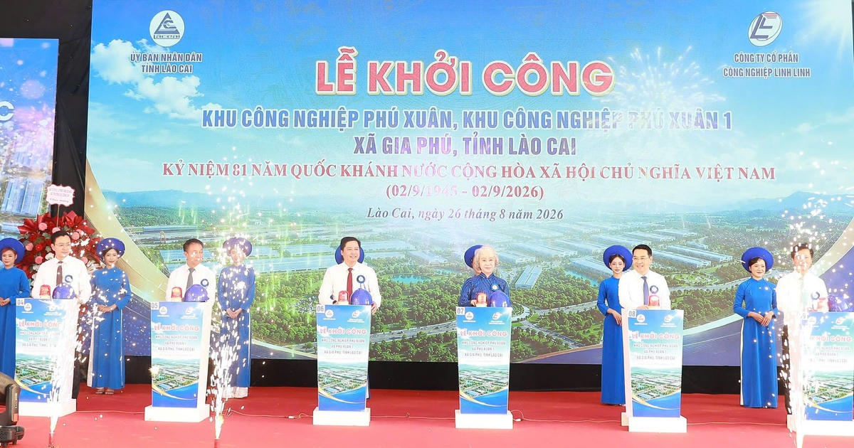 Lào Cai khởi công 2 khu công nghiệp quy mô 500 ha