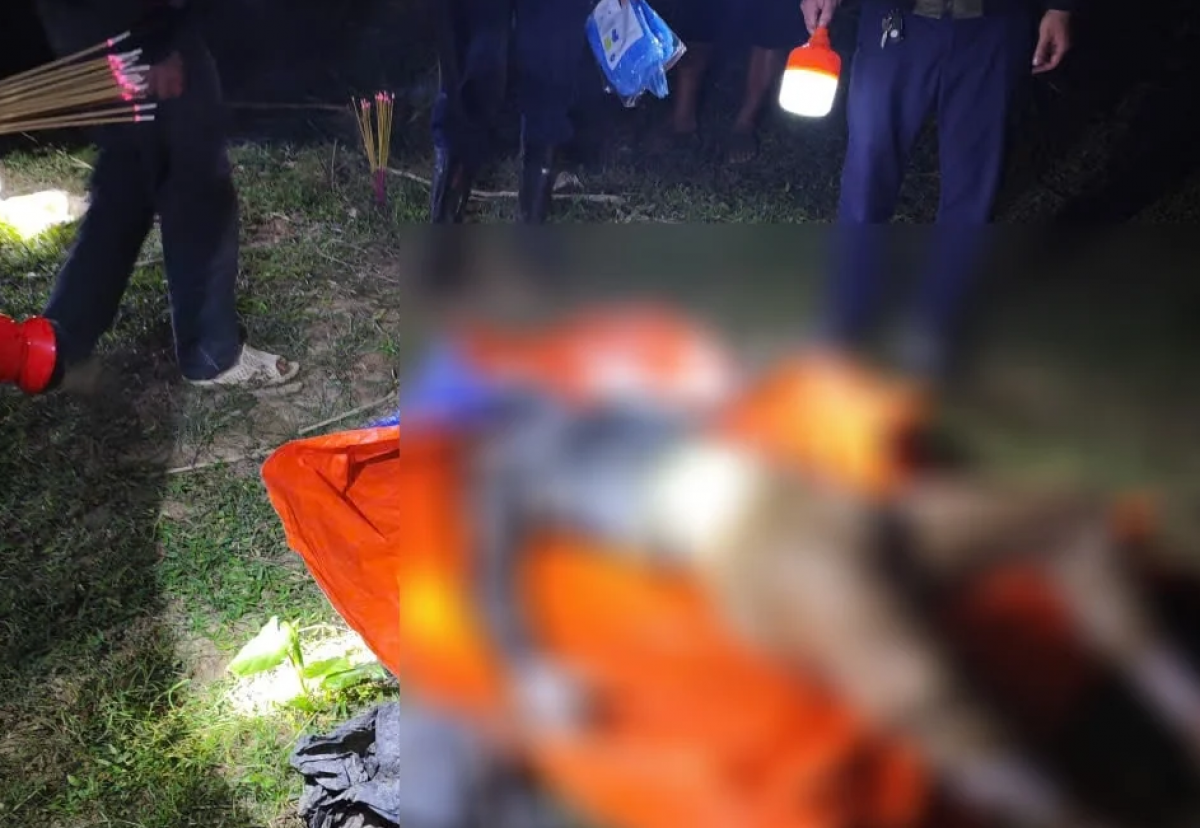 Thi thể nam sinh mất tích nhiều ngày được tìm thấy tại bãi bồi sông Hồng