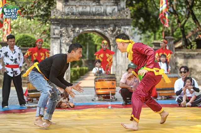 Bố ơi mình đi đâu thế? 2025 - Tập 5: Diễn viên Duy Hưng, Trung Ruồi lần đầu lên sới vật, Neko Lê bỏ cuộc vì con gái bật khóc - Ảnh 1