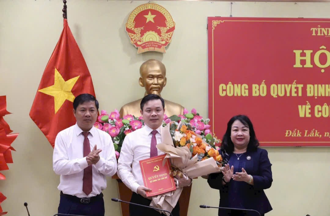 Đắk Lắk: Kiện toàn nhân sự chủ chốt, ông Đỗ Hữu Huy giữ chức Bí thư Đảng ủy UBND tỉnh