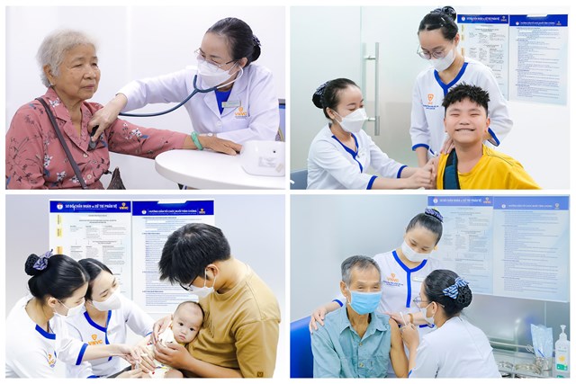 VNVC l&agrave; hệ thống ti&ecirc;m chủng h&agrave;ng đầu Việt Nam với hơn 230 trung t&acirc;m ti&ecirc;m chủng hiện đại khắp cả nước, quy tụ đội ngũ b&aacute;c sĩ, điều dưỡng chuy&ecirc;n m&ocirc;n cao, 100% c&oacute; chứng chỉ an to&agrave;n ti&ecirc;m chủng.