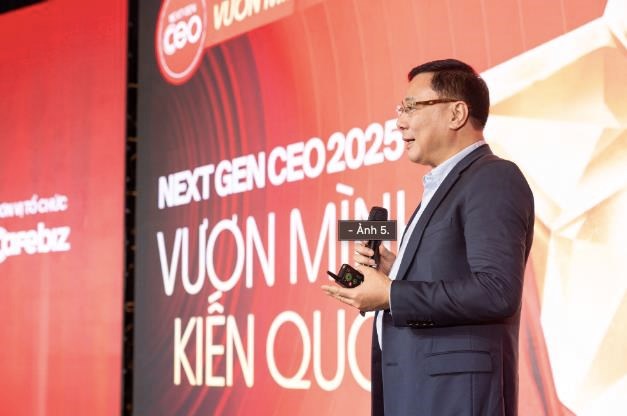 &Ocirc;ng Nguyễn Tuấn Hải &ndash; Chủ tịch Tập đo&agrave;n Alphanam chia sẻ tại sự kiện.