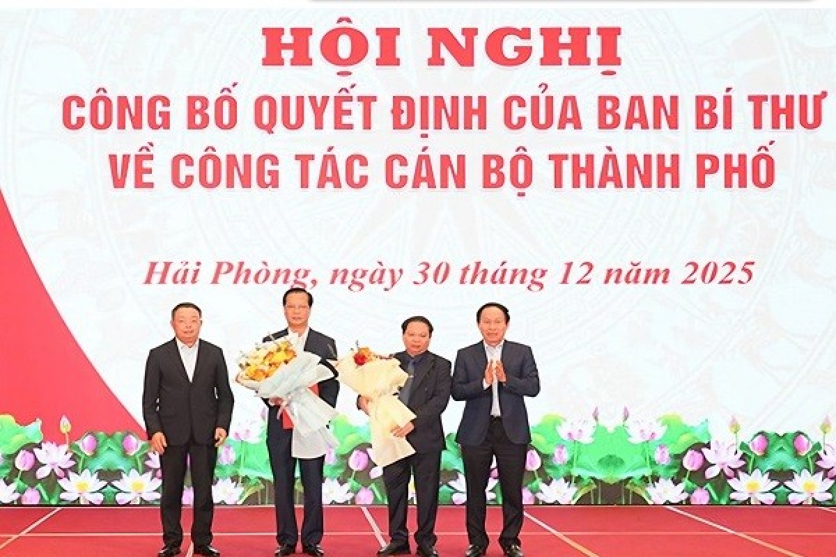 Điều động Chủ nhiệm UBKT tỉnh ủy Ninh Bình giữ chức Chủ nhiệm UBKT Thành ủy Hải Phòng