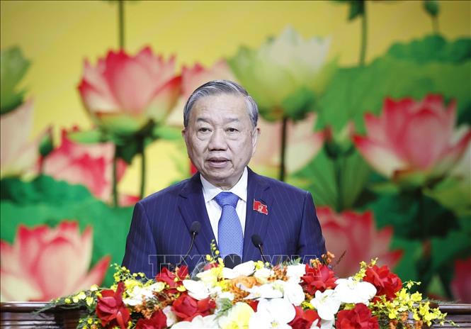 Tổng B&iacute; thư T&ocirc; L&acirc;m. Ảnh: Thống Nhất/TTXVN