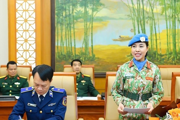 Lần đầu tiên Việt Nam có nữ sĩ quan trúng tuyển vào vị trí của Văn phòng Liên Hợp quốc Lần đầu tiên Việt Nam có nữ sĩ quan trúng tuyển vào vị trí của Văn phòng Liên Hợp quốc