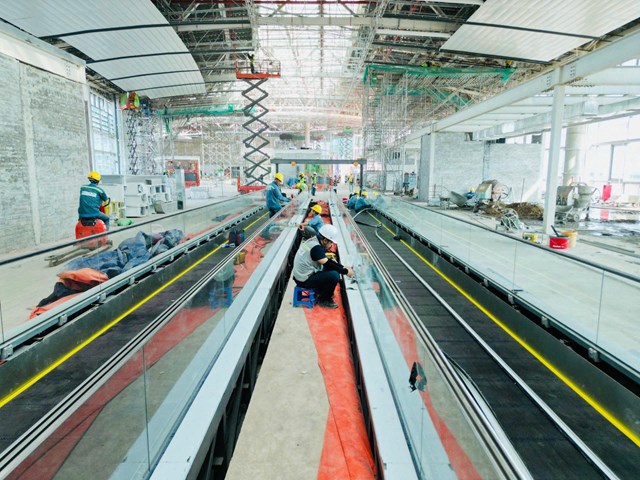 Ghi nhận tại Long Thành 10 ngày trước chuyến bay kỹ thuật đầu tiên - Ảnh 1