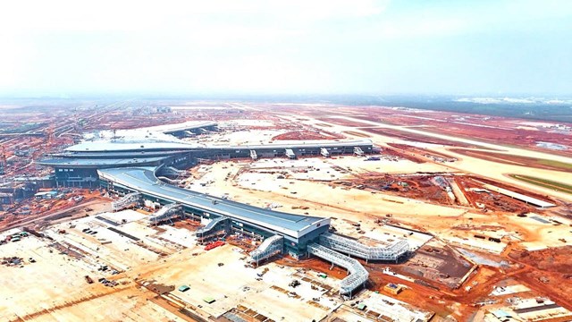 C&aacute;c hạng mục sắp ho&agrave;n thiện để phục vụ suất ăn v&agrave; bảo dưỡng m&aacute;y bay tại s&acirc;n bay Long Th&agrave;nh.