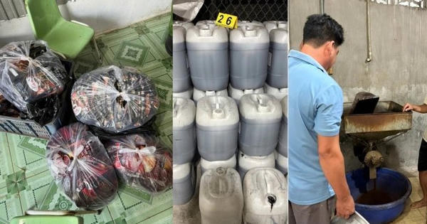 Triệt phá cơ sở sản xuất 10 tấn cà phê giả từ bột bắp và hóa chất