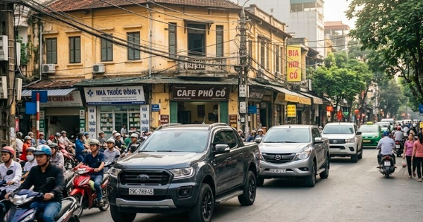 Đề xuất xe bán tải được lưu thông như xe ô-tô con tại Hà Nội