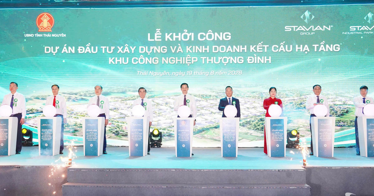 Thái Nguyên khởi công 2 dự án lớn, tổng vốn đầu tư hơn 2.900 tỷ đồng