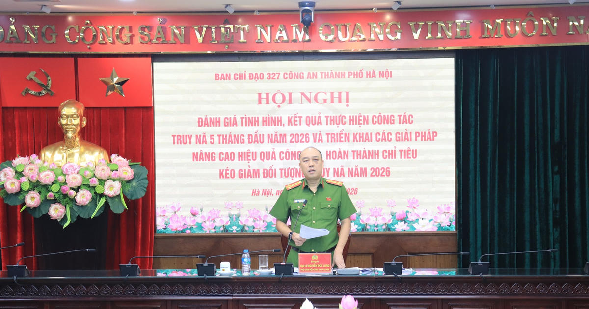 Công an Hà Nội triển khai các giải pháp hoàn thành chỉ tiêu kéo giảm đối tượng truy nã năm 2026