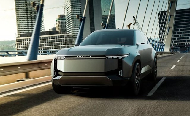 Thiết kế khác lạ của Toyota Land Cruiser bản chạy điện - Ảnh 1