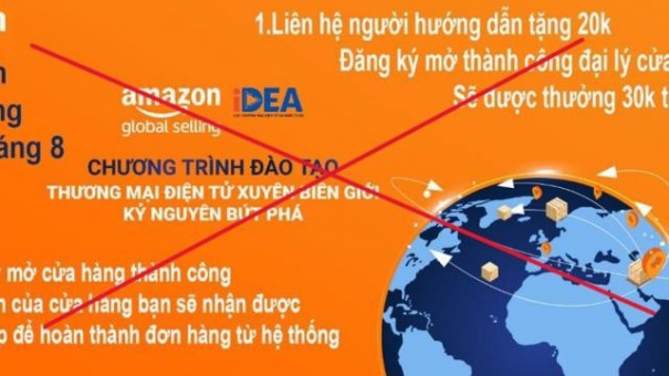 Cảnh giác với thủ đoạn lừa đảo mạo danh Amazon Global Selling Việt Nam