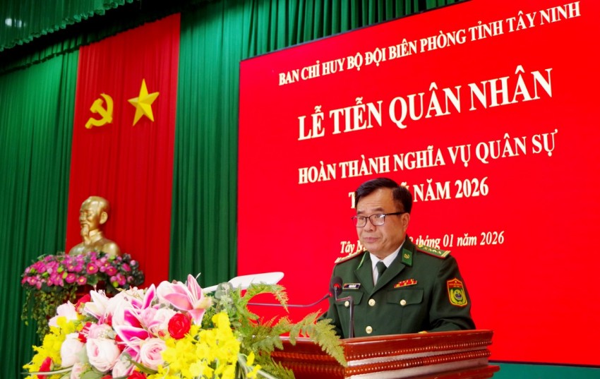 BĐBP Tây Ninh: 394 quân nhân hoàn thành nghĩa vụ quân sự trở về địa phương
