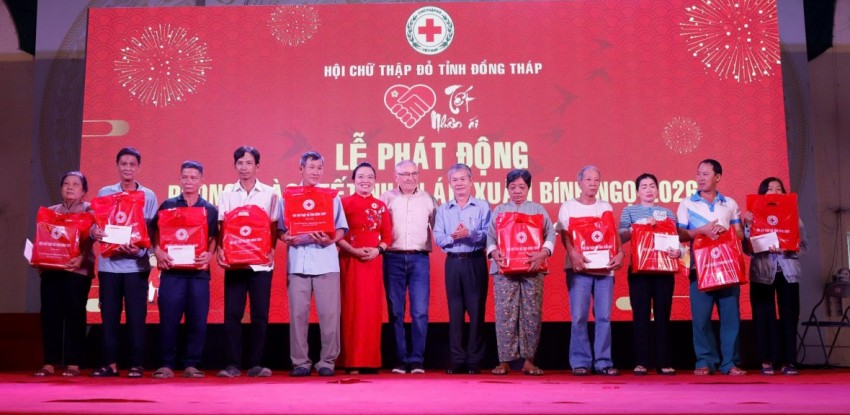 Đồng Tháp: Lễ phát động phong trào Tết Nhân ái - Xuân Bính Ngọ 2026