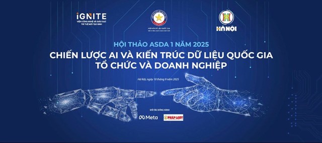 Sự kiện được tổ chức bởi Viện C&ocirc;ng nghệ v&agrave; Gi&aacute;o dục Tr&iacute; tuệ mới Tạo sinh (IGNITE), Hiệp hội Dữ liệu Quốc gia (NDA), Đ&agrave;i Ph&aacute;t thanh & Truyền h&igrave;nh H&agrave; Nội v&agrave; c&aacute;c đối t&aacute;c tổ chức.