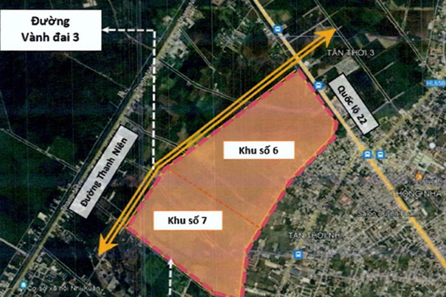 Khu chức năng số 6 và số 7 mà C.E.O đang mong muốn được UBND TP.HCM cho phép đầu tư 