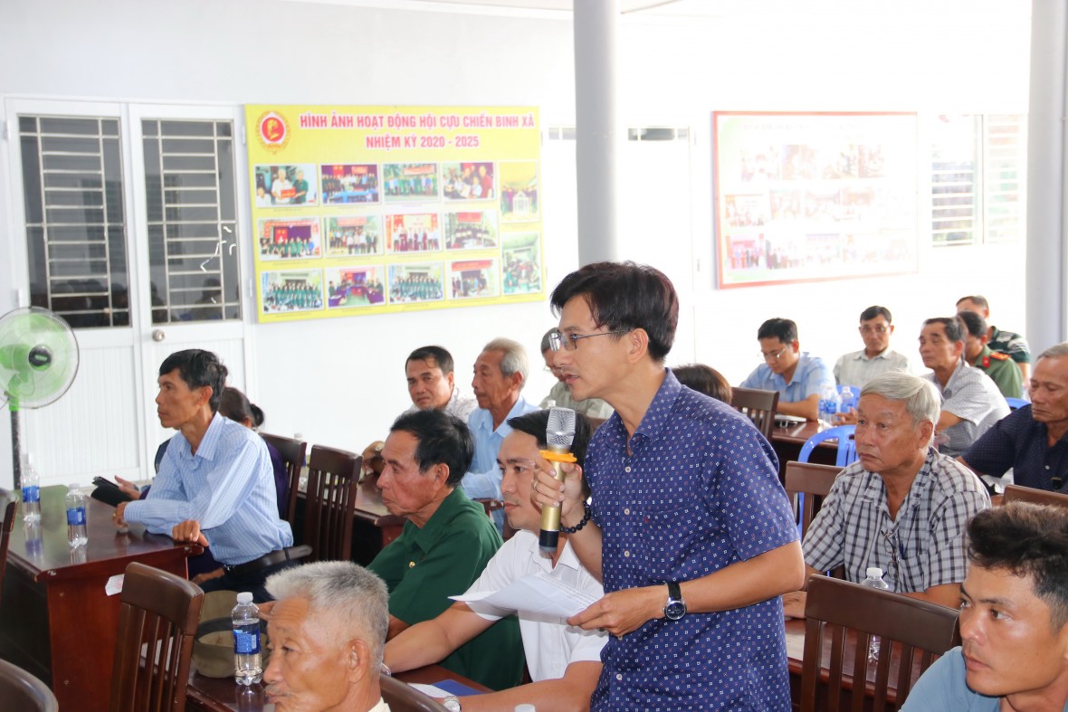 Ứng cử viên ĐBQH Phan Chí Hiếu cam kết đưa tiếng nói cử tri Cà Mau đến Nghị trường Quốc hội