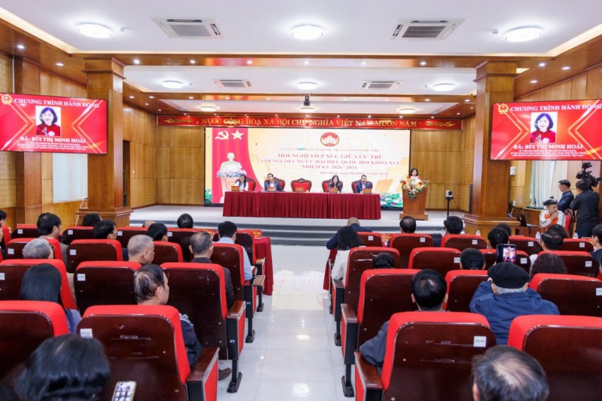 Các ứng cử viên Đại biểu Quốc hội: Cam kết hành động vì Nhân dân