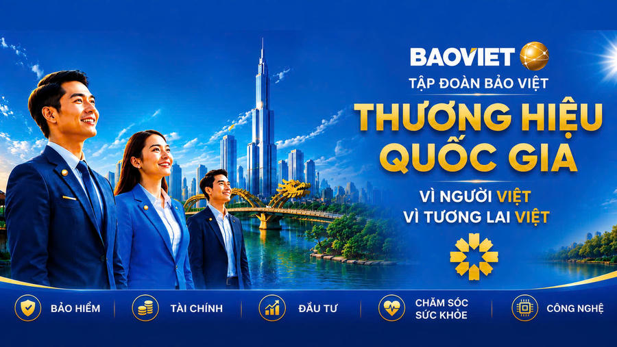 Tập đoàn Bảo Việt ra mắt thông điệp ‘Bảo Việt: Vì người Việt- Vì tương lai Việt\’