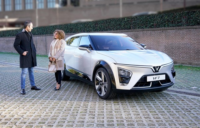 VinFast VF 7 c&oacute; thể cũng sẽ xuất hiện tại triển l&atilde;m BIMS 2024 tới tại Th&aacute;i Lan. &nbsp;