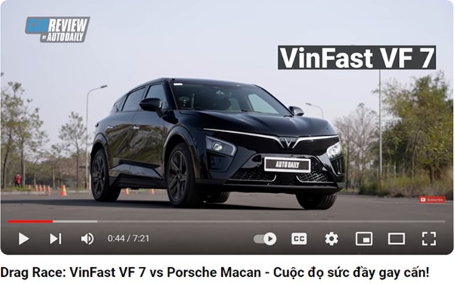 VF 7 mang đến cảm gi&aacute;c l&aacute;i phấn kh&iacute;ch với khả năng tăng tốc &ldquo;&aacute;p đảo&rdquo; c&aacute;c mẫu xe sang. &nbsp;