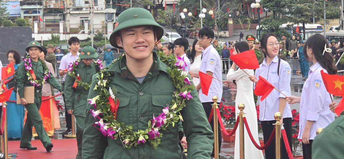 Hơn 2.300 thanh niên Quảng Ninh lên đường nhập ngũ năm 2026