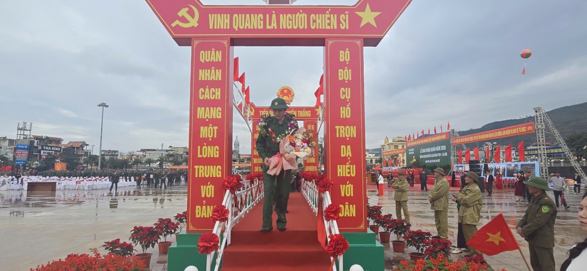 Hơn 2.300 thanh niên Quảng Ninh lên đường nhập ngũ năm 2026