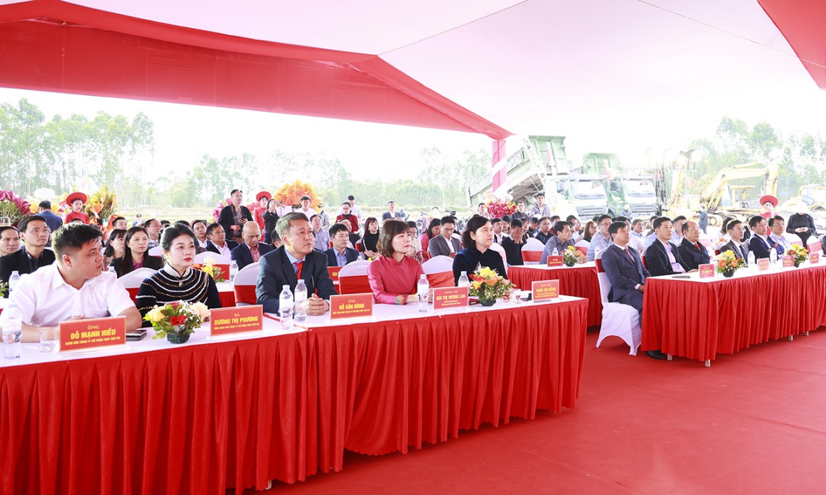 Bắc Ninh: Khởi công Dự án Khu công nghiệp Mỹ Thái với tổng vốn đầu tư gần 1.900 tỷ đồng