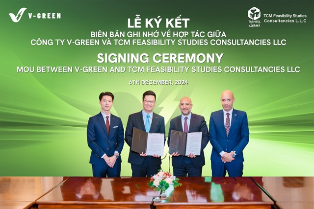 V-GREEN và Prime Group ký MoU phát triển 100.000 trạm sạc xe điện VinFast tại Indonesia - Ảnh 1