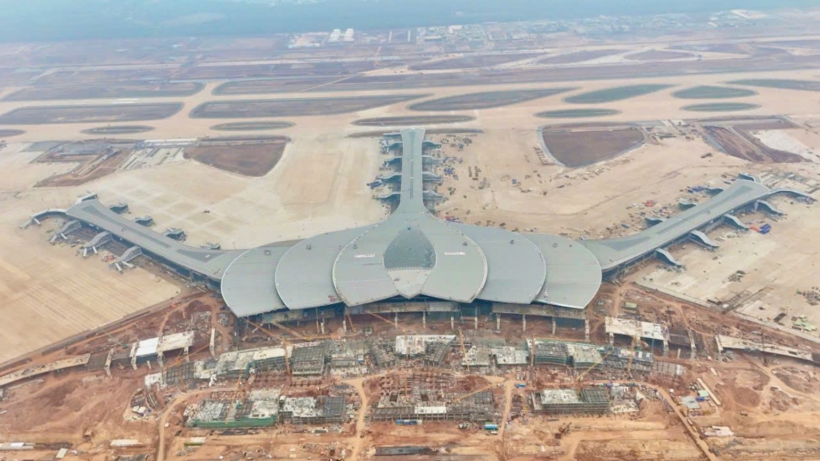 Xuân trên đại công trường Sân bay Long Thành