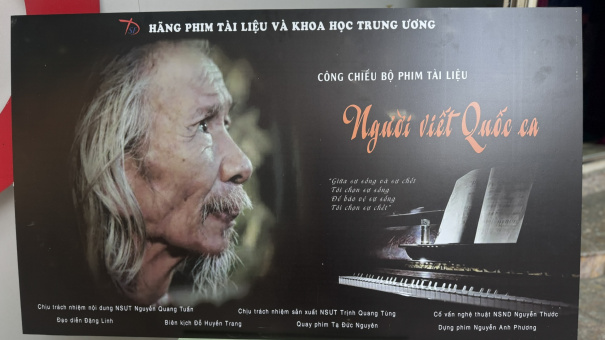 Công chiếu phim về nhạc sĩ Văn Cao - “Người viết Quốc ca”