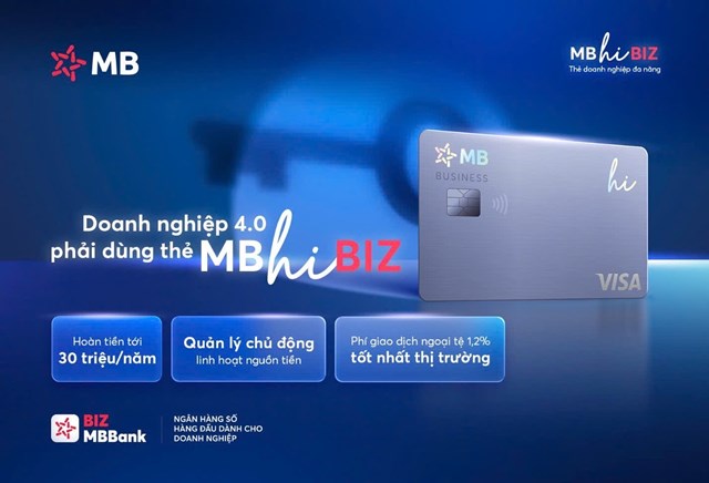 Thẻ MB Hi BIZ cho ph&eacute;p chủ thẻ doanh nghiệp linh hoạt nguồn tiền giữa t&agrave;i khoản doanh nghiệp v&agrave; hạn mức t&iacute;n dụng.