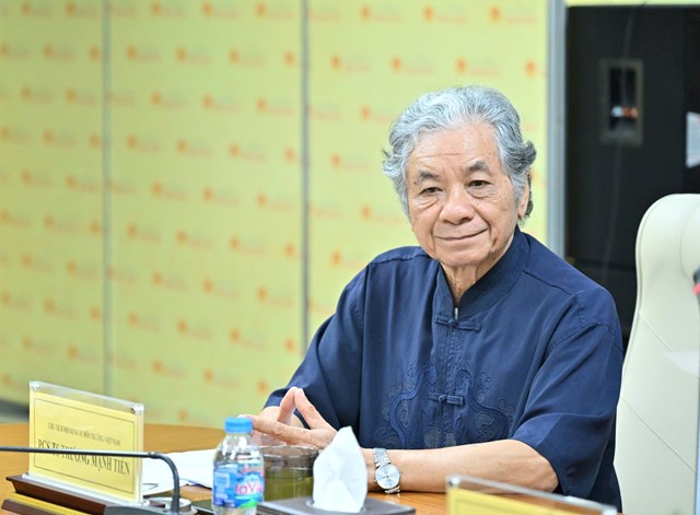 PGS. TS. Trương Mạnh Tiến chia sẻ