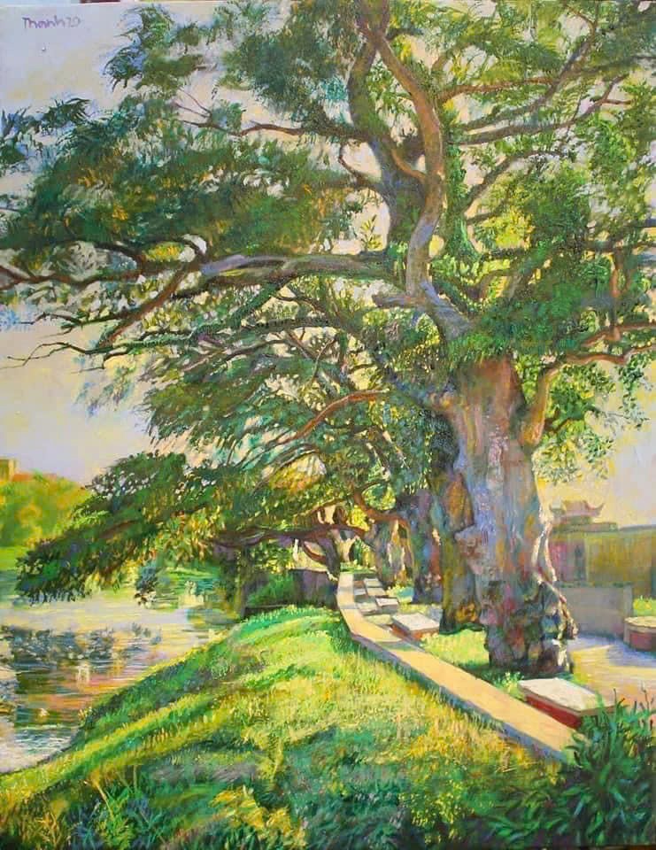 3. Đỗ Huy Thanh - Nắng Khúc Thuỷ - Sơn dầu, 2020 3. Đỗ Huy Thanh - Nắng Khúc Thuỷ - Sơn dầu, 2020