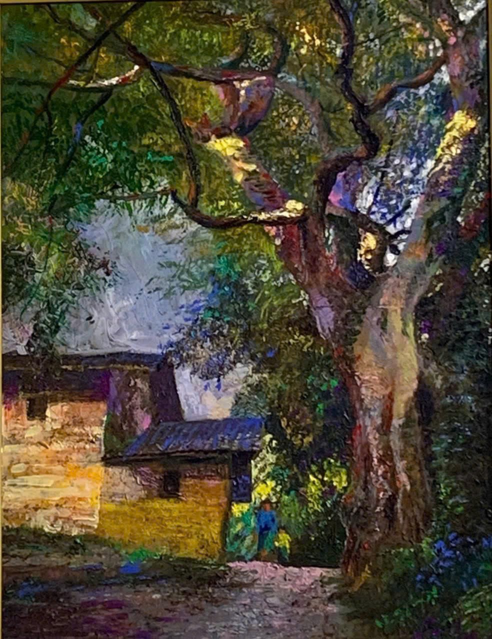 1. Đỗ Huy Thanh – Nắng sớm Bản Khiểng, Sơn dầu – 2018 1. Đỗ Huy Thanh – Nắng sớm Bản Khiểng, Sơn dầu – 2018