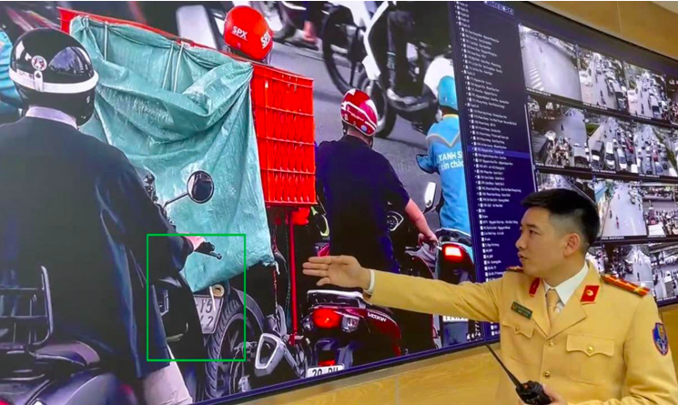 Hệ thống camera AI hỗ trợ phát hiện từ sớm các vi phạm. Ảnh: CAHN Hệ thống camera AI hỗ trợ phát hiện từ sớm các vi phạm. Ảnh: CAHN