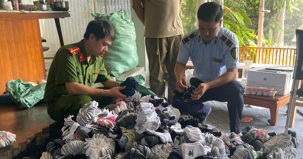 Công an phường Thượng Cát phát hiện hơn 5.400 sản phẩm giả mạo nhãn hiệu nổi tiếng