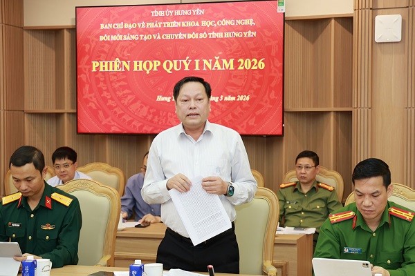 Hưng Yên hoàn thành nhiệm vụ triển khai mạng truyền số liệu chuyên dùng của Đảng và Nhà nước