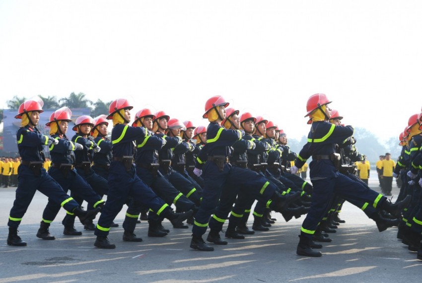 Bộ Công an xuất quân đảm bảo an ninh trật tự phục vụ Đại hội 14 của Đảng