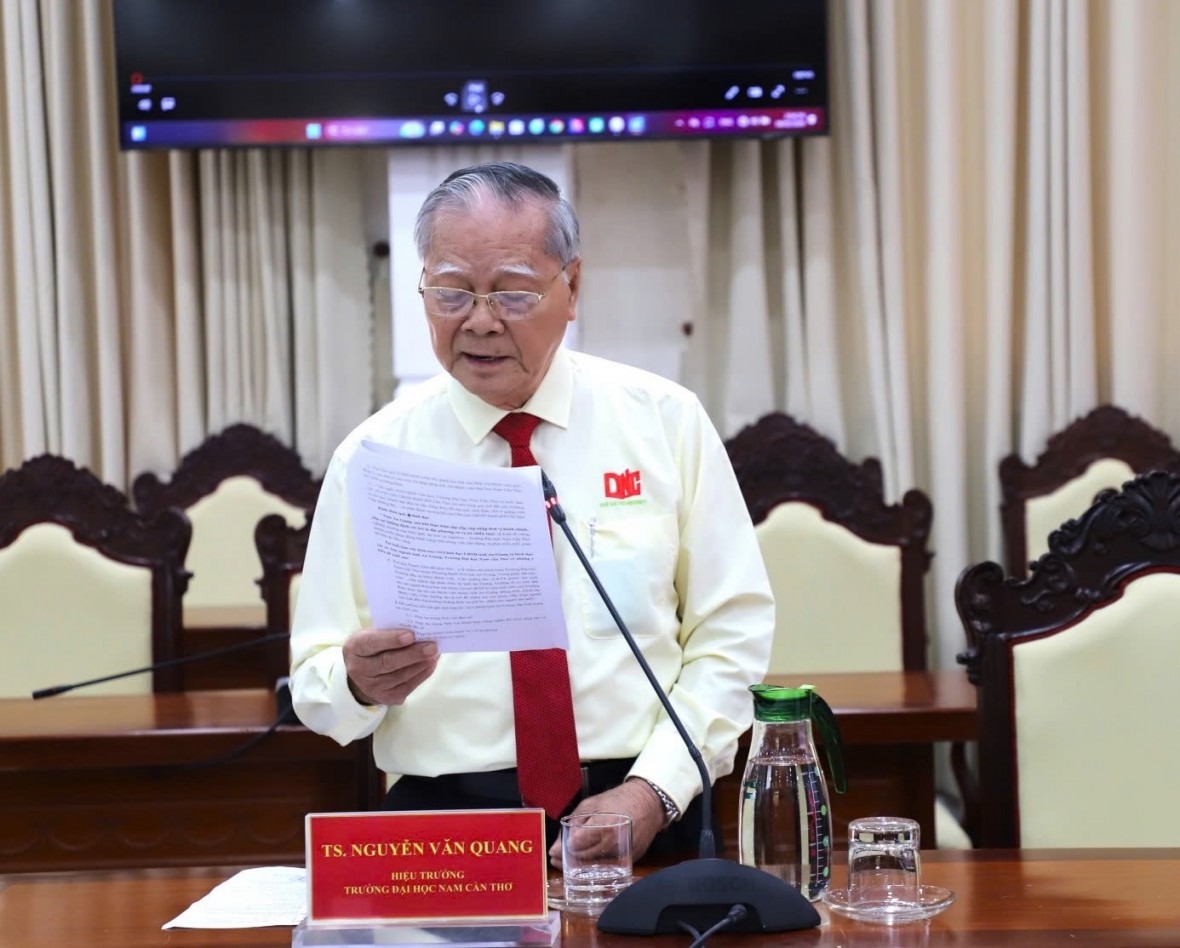 An Giang thúc đẩy hợp tác đào tạo và phát triển nguồn nhân lực với Trường Đại học Nam Cần Thơ