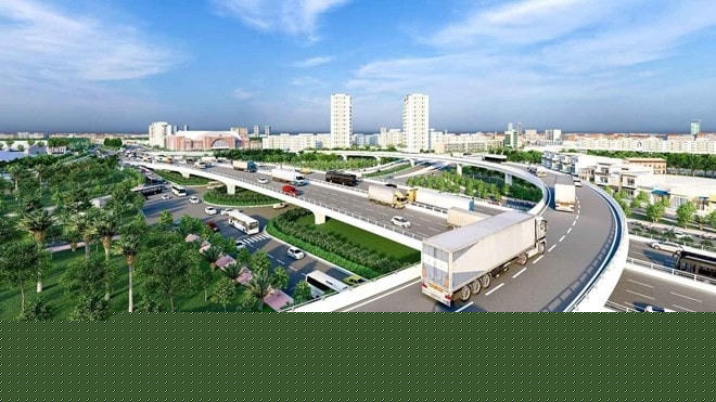 Phối cảnh nút giao Mỹ Thủy. (Ảnh: Ban giao thông TP HCM)