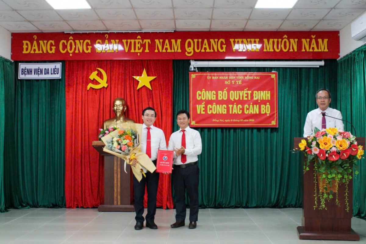 BS.CKII Đào Tân Hiệp được giao Phụ trách điều hành Bệnh viện Da liễu tỉnh Đồng Nai