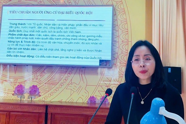 Hưng Yên tăng cường tuyên truyền, phổ biến pháp luật về công tác bầu cử