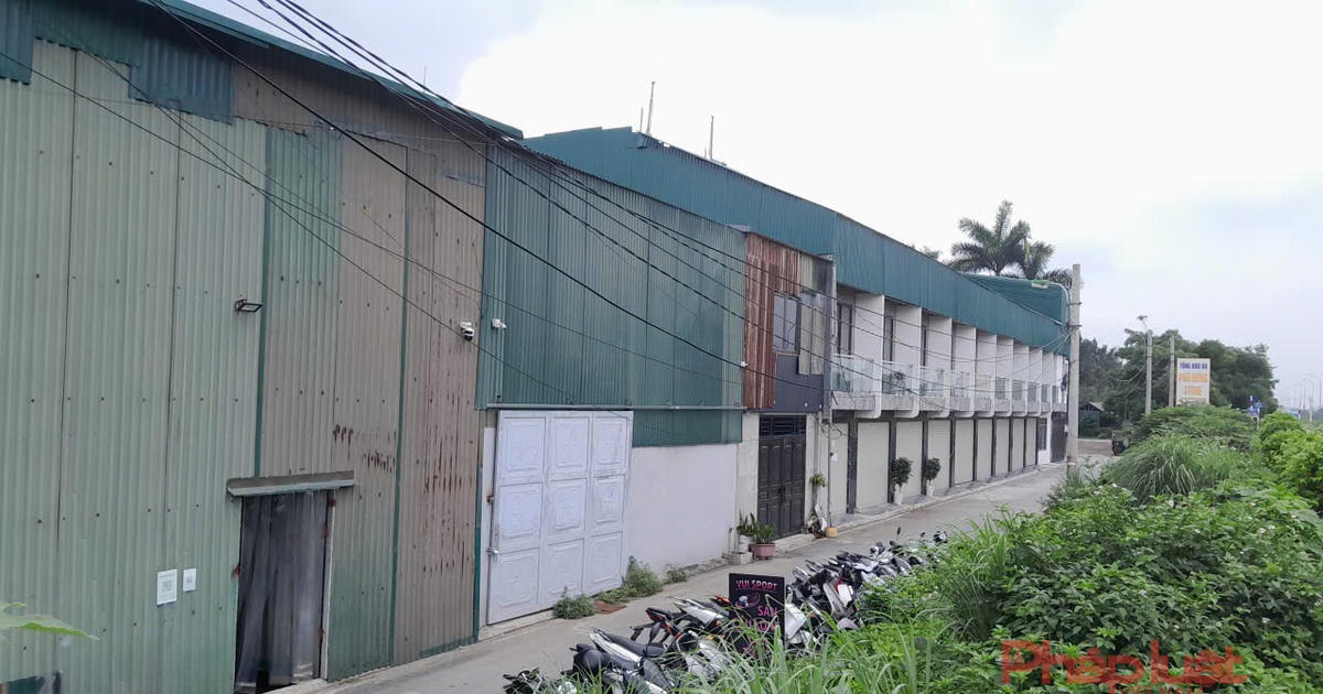 Khu dãy nhà liền kề xây dựng trên đất phi nông nghiệp tại phường Việt Hưng đến nay xử lý thế nào?