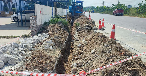 Những bất cập trong cấp phép, thi công tuyến ống nước sạch qua xã Lạc Đạo
