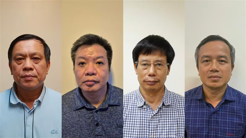 Các bị can trong vụ án