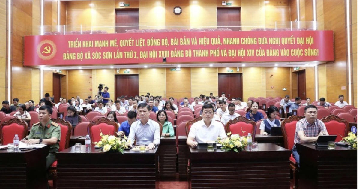 Sóc Sơn triển khai mô hình chợ số và thanh toán không tiền mặt